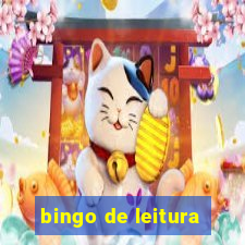 bingo de leitura